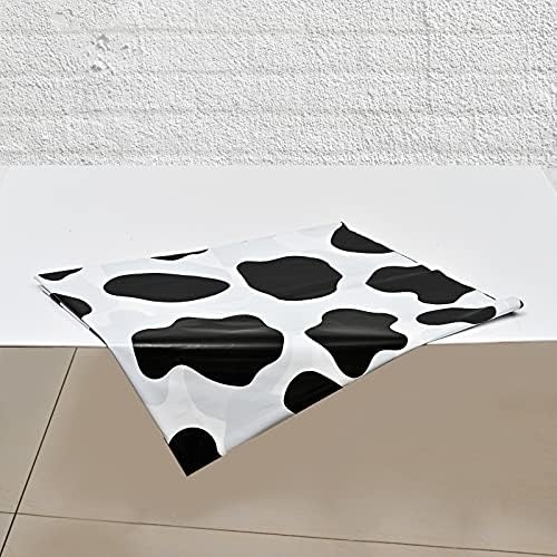 2 Pcs Cow Print Tablecloth for Farm Party Supplies