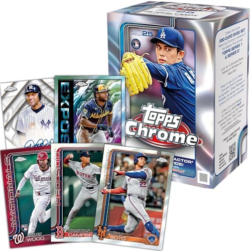 Topps 2025 Chrome Baseball Value Box