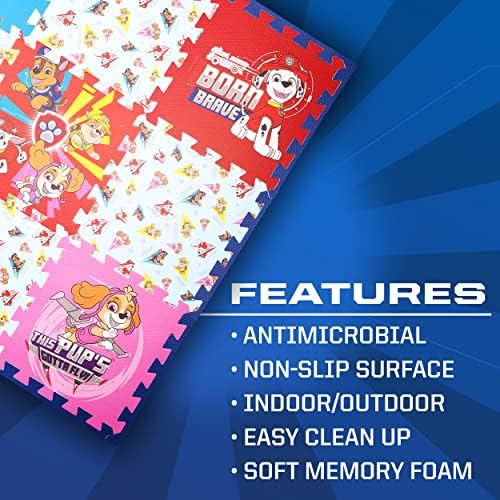 Capelli Sport PAW Patrol Foam Play Mat 9 Tiles