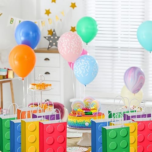 YOTNUS Building Block Party Gift Bags with Handles