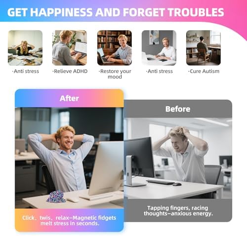 Aukit 550pcs Fidget Toys for Adults and Teens