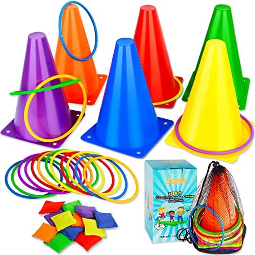 Eocolz 3 in 1 Carnival Games Set for Kids