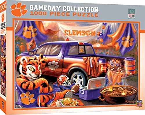Masterpieces 1000 Piece Jigsaw Puzzle NCAA Clemson Tigers Gameday