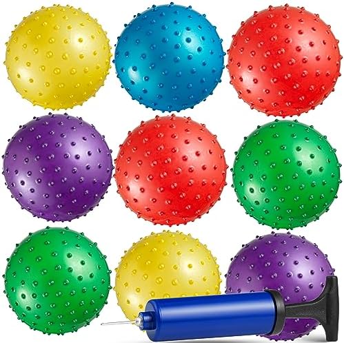 Bedwina Mini Knobby Balls Pack of 12 5 Inch Sensory Balls