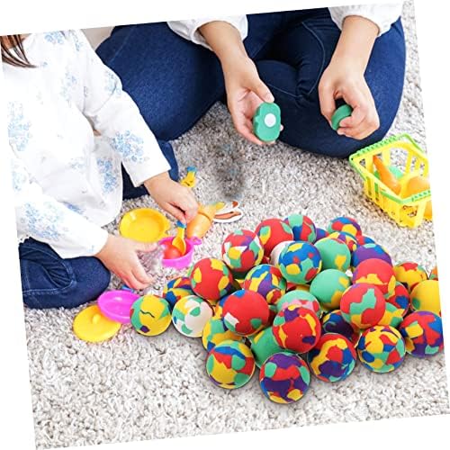 50Pcs Colorful EVA Bouncy Balls for Kids
