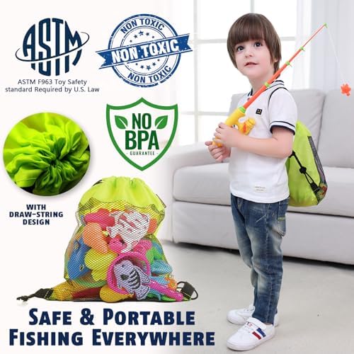 CozyBomB Magnetic Fishing Game Set for Kids