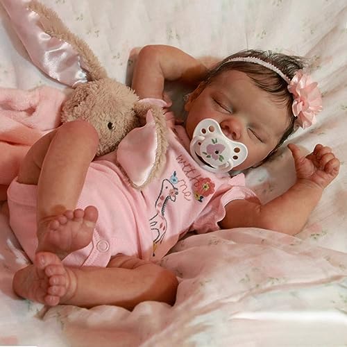 Realistic Reborn Baby Girl Doll 18 Inch