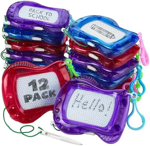 Bedwina Mini Magnetic Drawing Board Set - Pack of 12