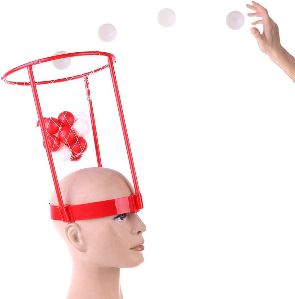 2 Pack Head Hoop Basketball Game for Kids Adults