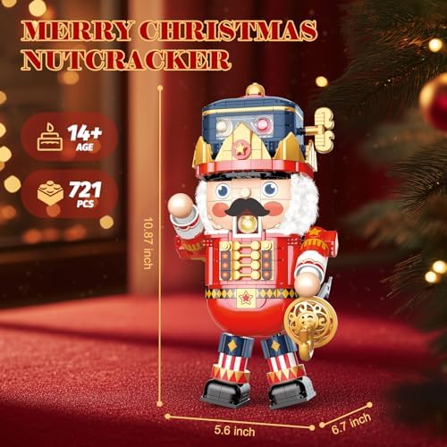 Christmas Nutcracker Building Set 721 Pieces