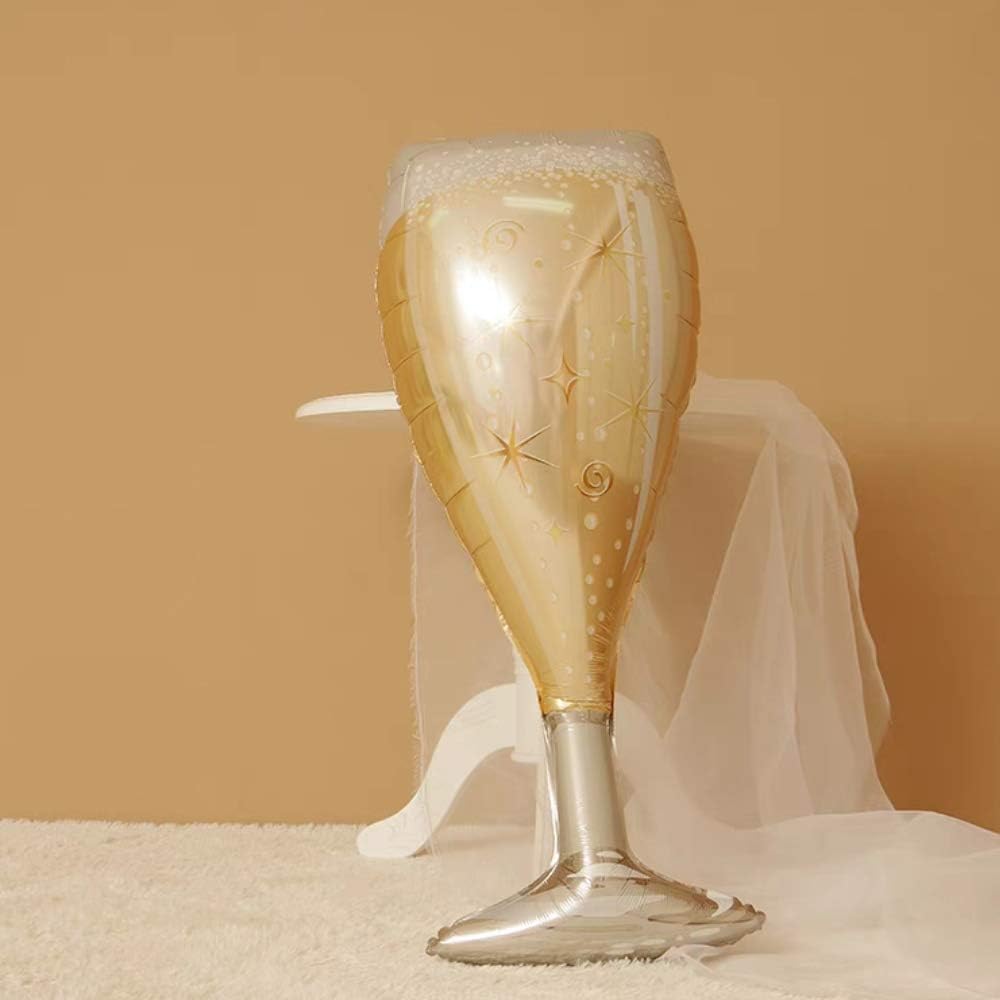 Champagne Bottle Balloons 4PCS for Party Decorations