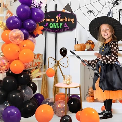 Halloween Balloons Kit 50 Pcs 12 Inch Decor