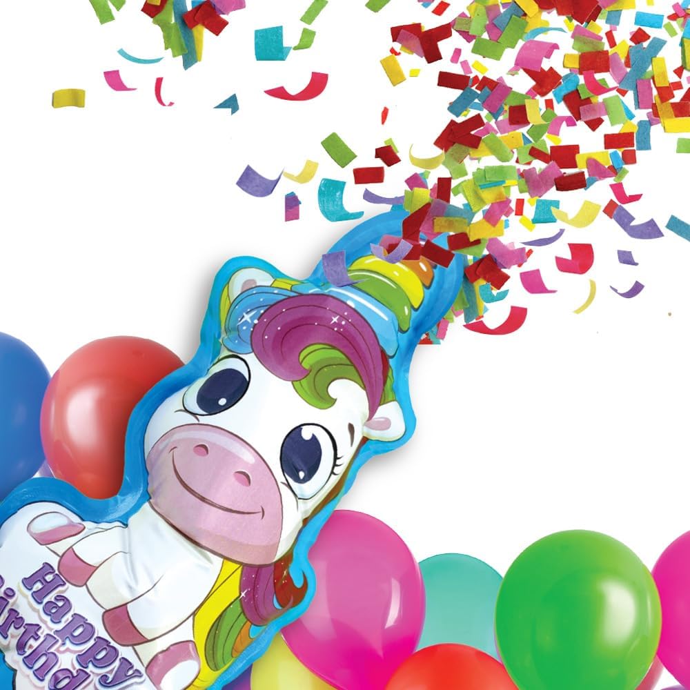 Best Party Ever Unicorn Birthday Squeeze Popper 2 Pack