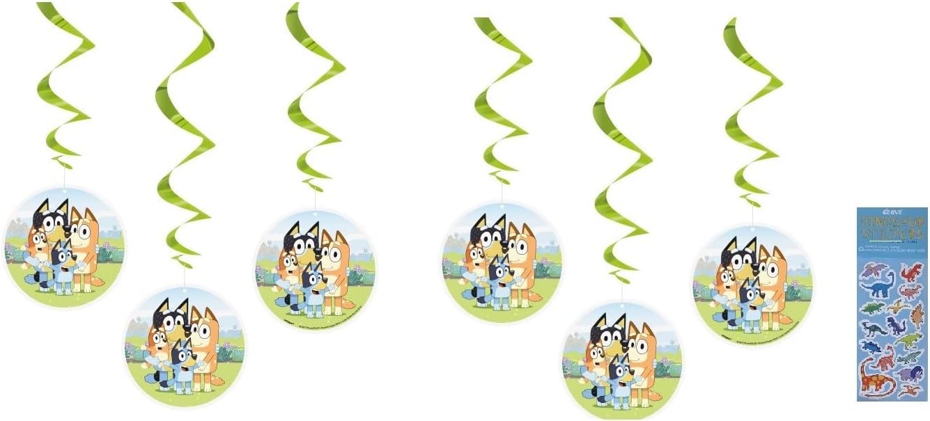 Bluey Birthday Party Supplies Bundle Pack