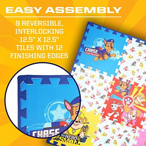 Capelli Sport PAW Patrol Foam Play Mat 9 Tiles
