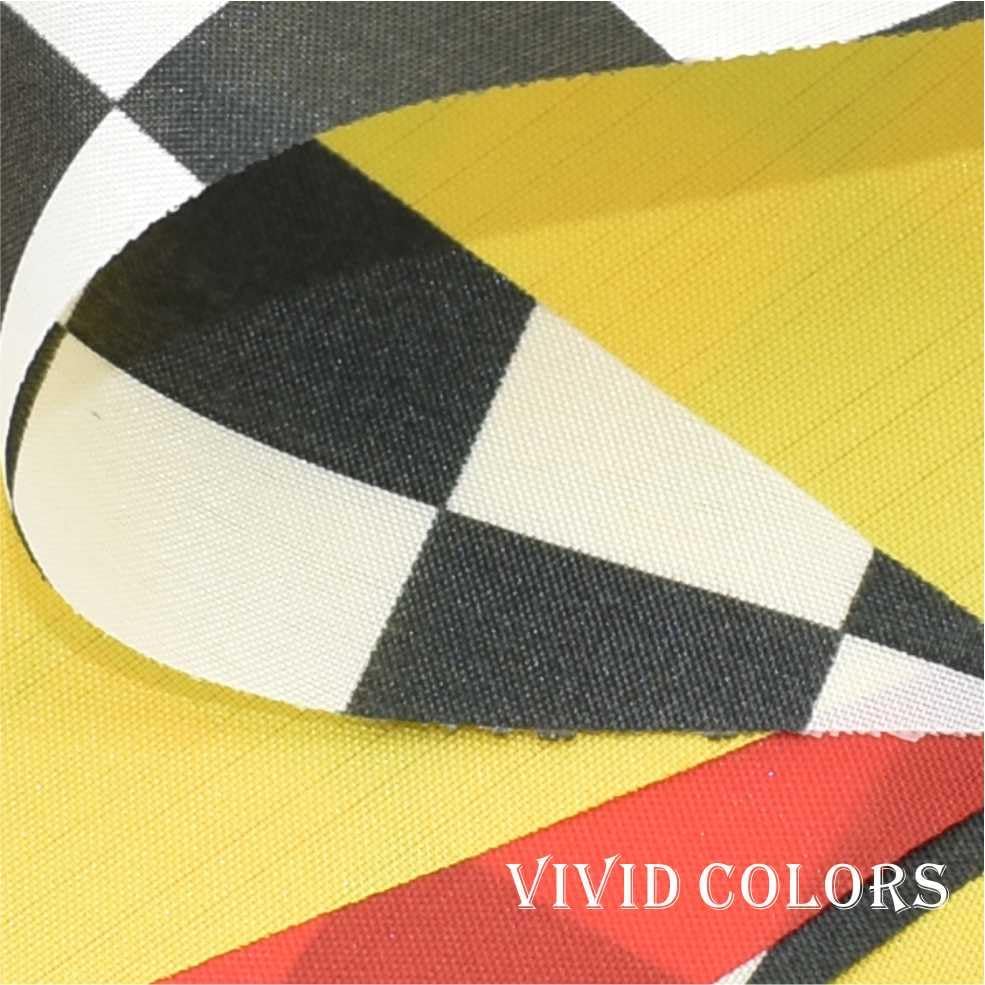 Race Car Checkered Red Yellow Pennant Banner Garland Bunting Decorations