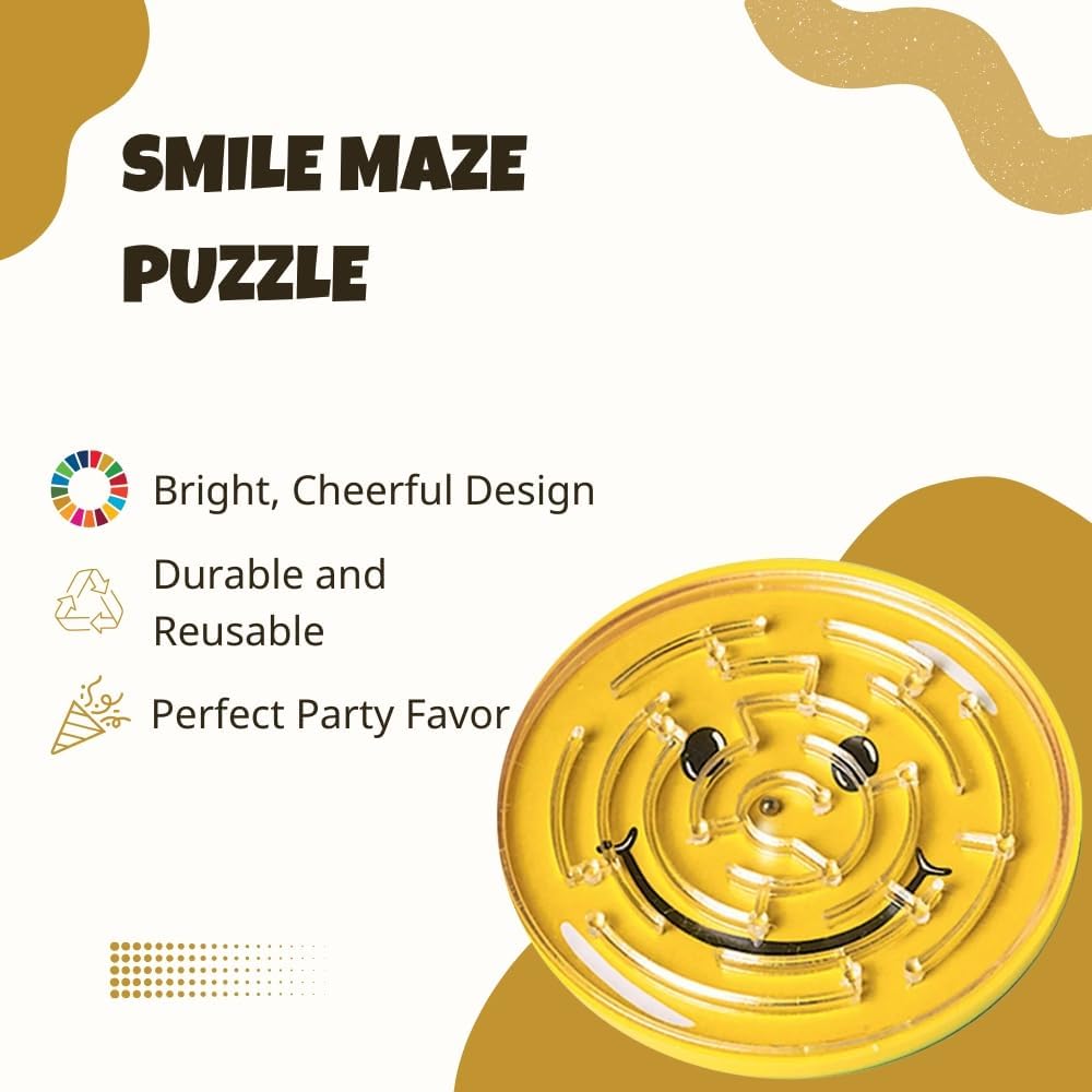 Amscan Smile Maze Puzzles 12 Pack