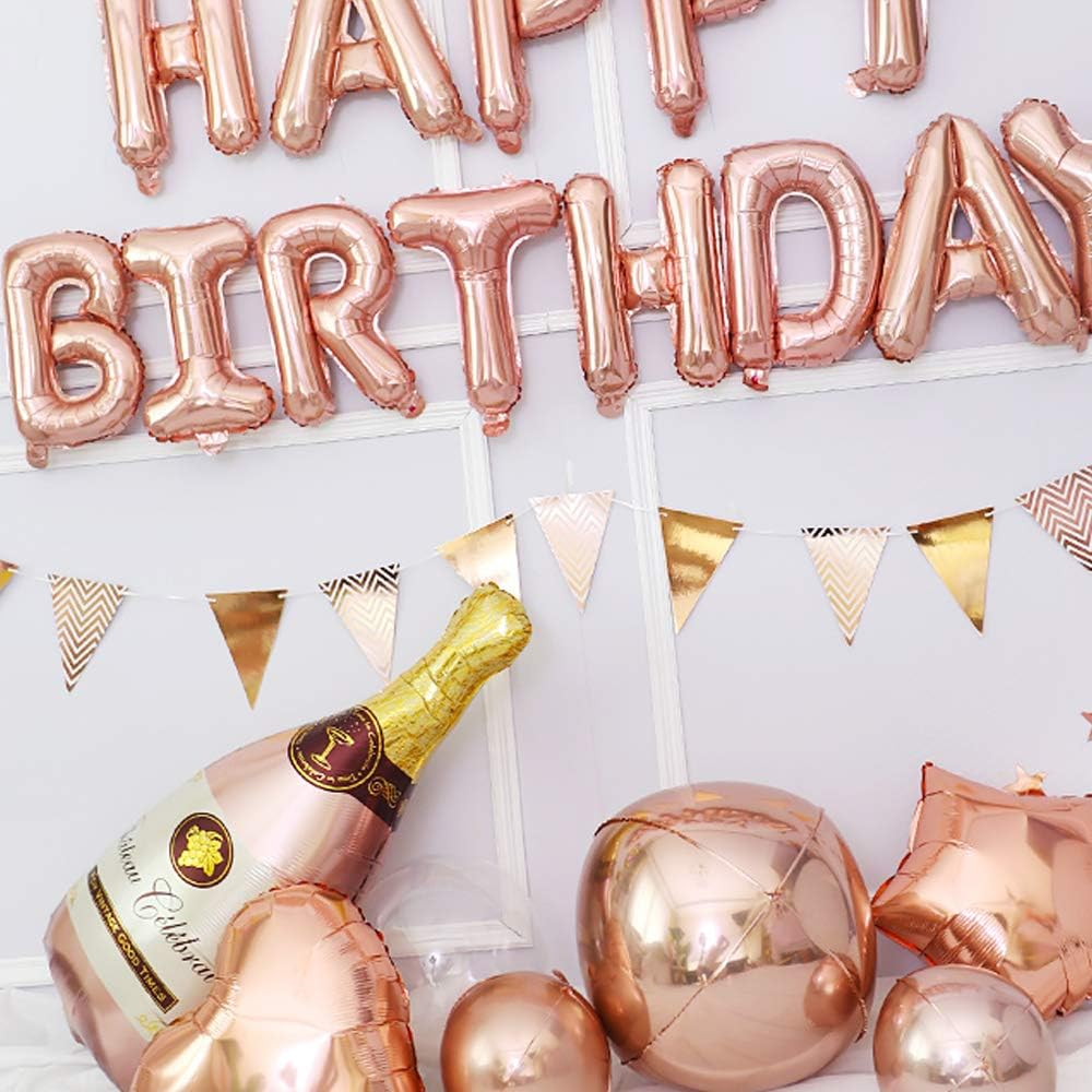 Champagne Bottle Balloons 4PCS for Party Decorations