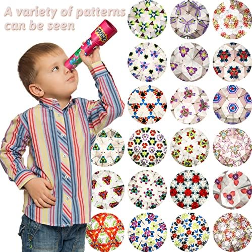 20 PCS Classic Retro Kaleidoscope Toys for Kids