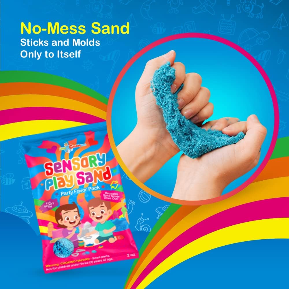 Little Chubby One Sensory Play Sand 24 Count Set