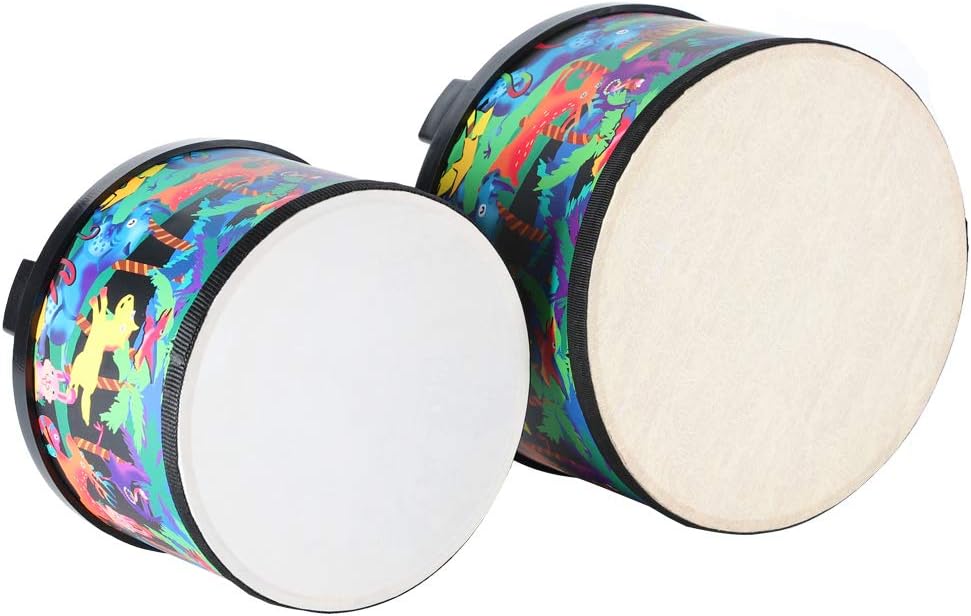 Ubblove Floor Tom Drum for Kids 8 Inch Black