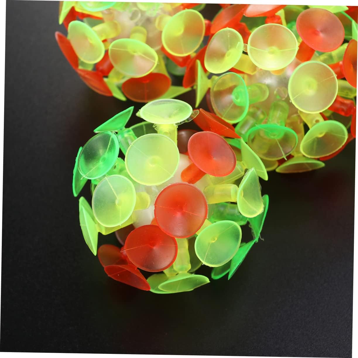 IMIKEYA 7pcs Suction Cup Bounce Balls for Kids