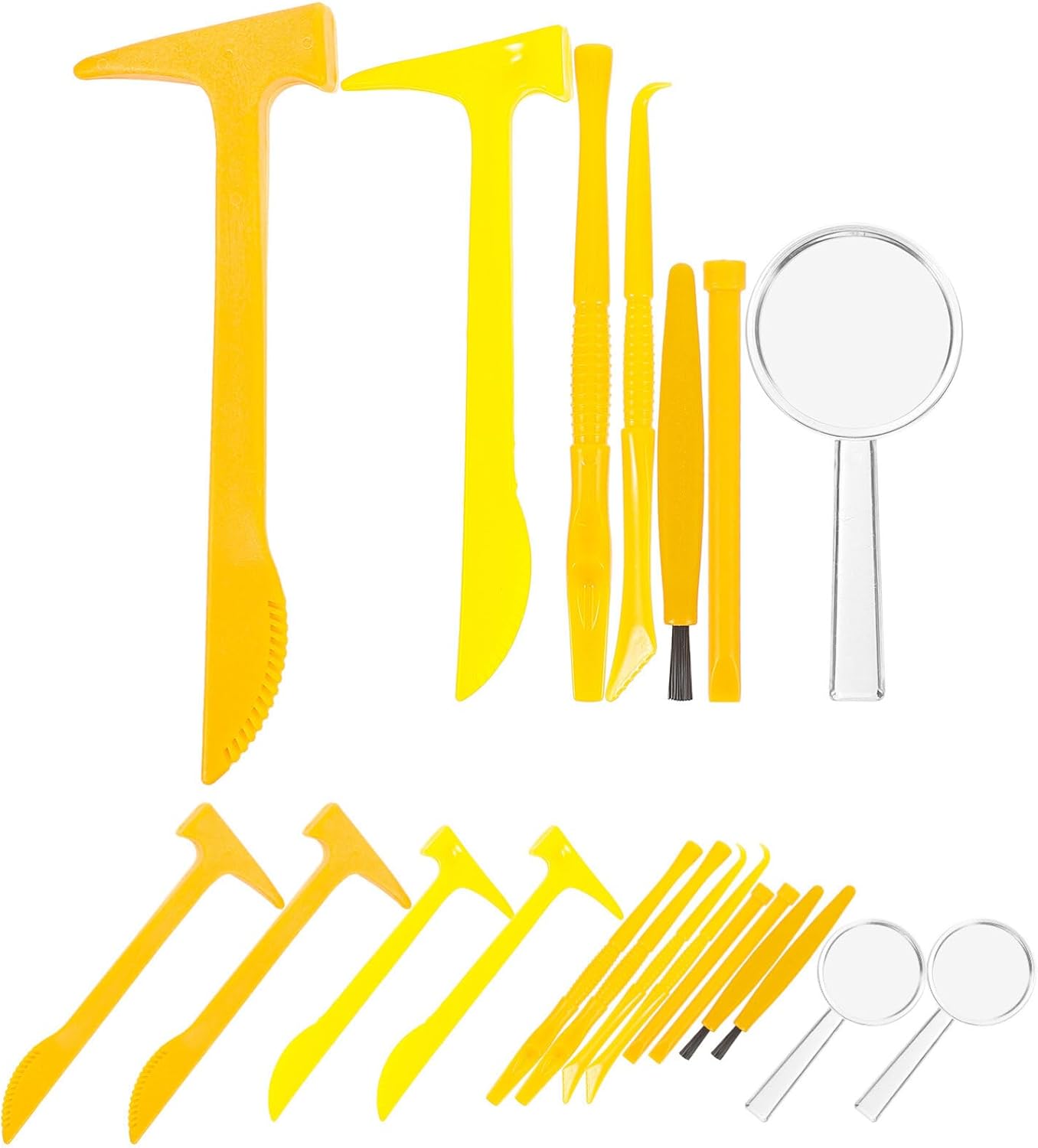 BESTonZON 63pc Gemstone Digging Kit for Kids