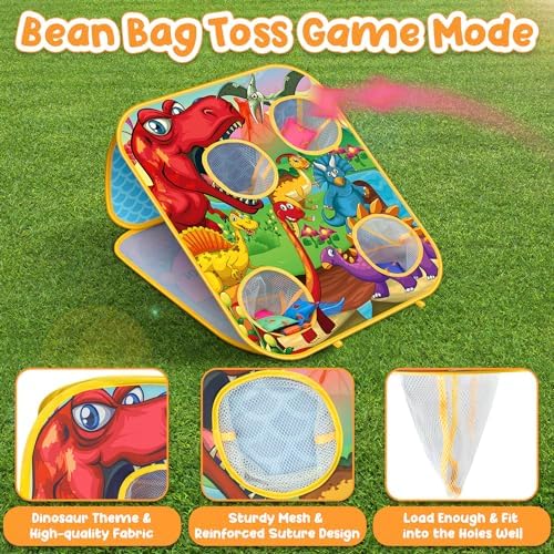 2-in-1 Bean Bag Toss Game for Kids