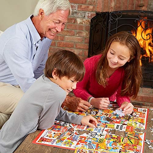 White Mountain I Love Football 1000 Piece Jigsaw Puzzle