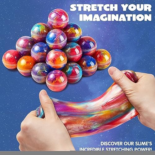 JOYIN Galaxy Slime Party Favors 24 Pack