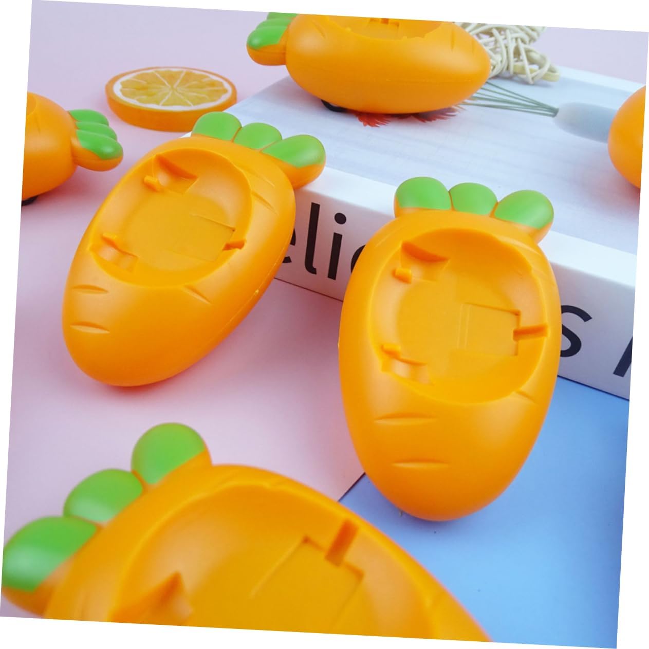 VOSAREA Mini Bunny Carrot Pull Back Toy Car