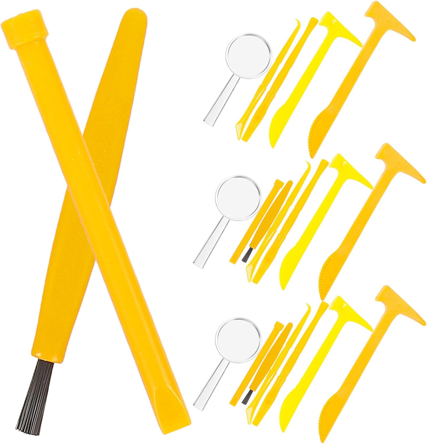 BESTonZON 63pc Gemstone Digging Kit for Kids