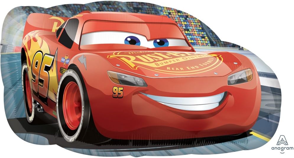 Amscan Super Shape Lightning McQueen Balloon