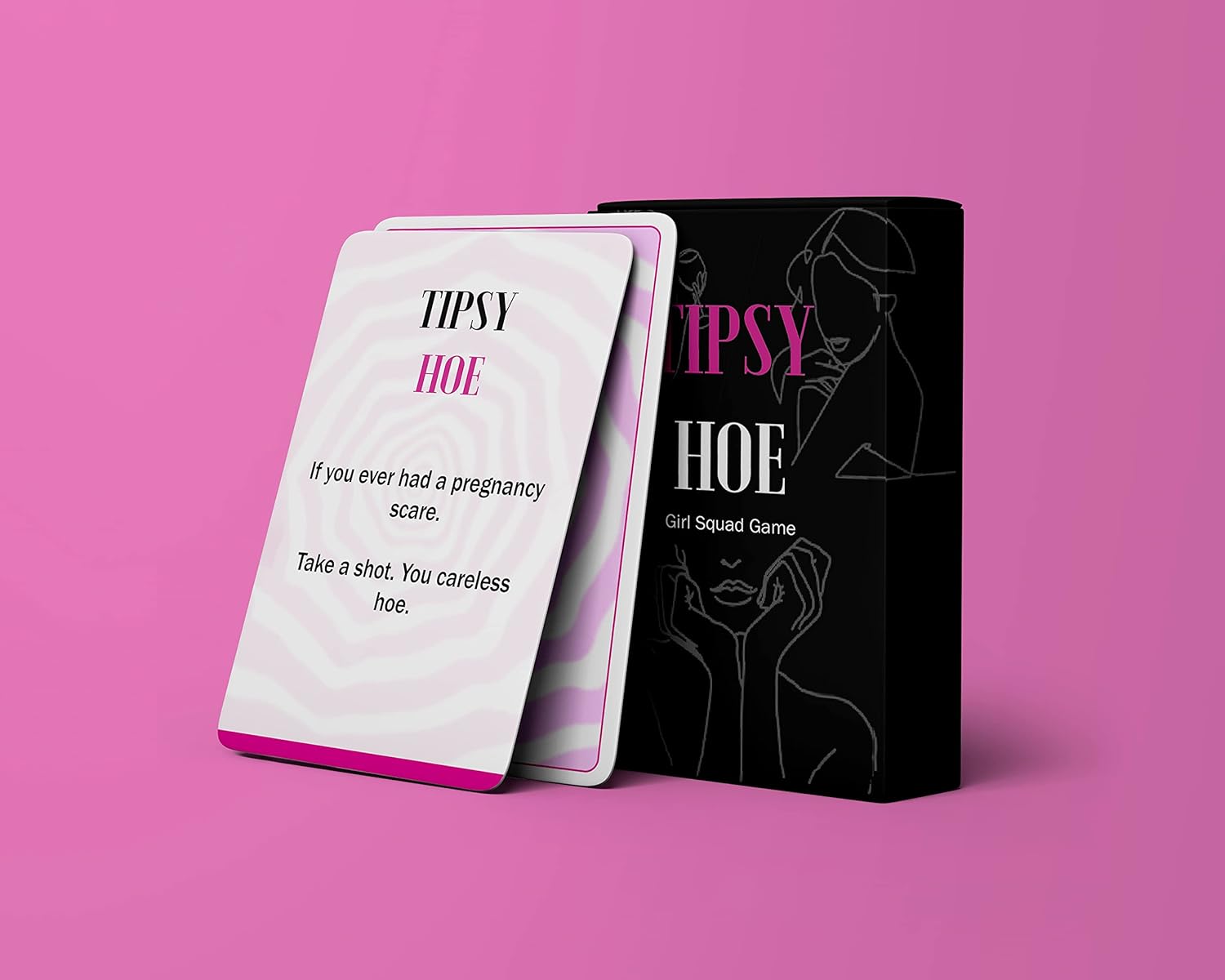 Tipsy Hoe Girls Night Drinking Card Game