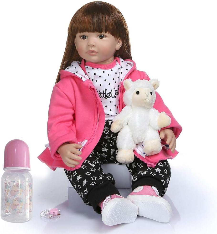 iCradle Realistic 24 Inch Reborn Toddler Doll