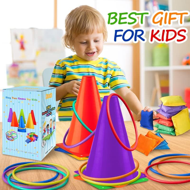 Eocolz 3 in 1 Carnival Games Set for Kids