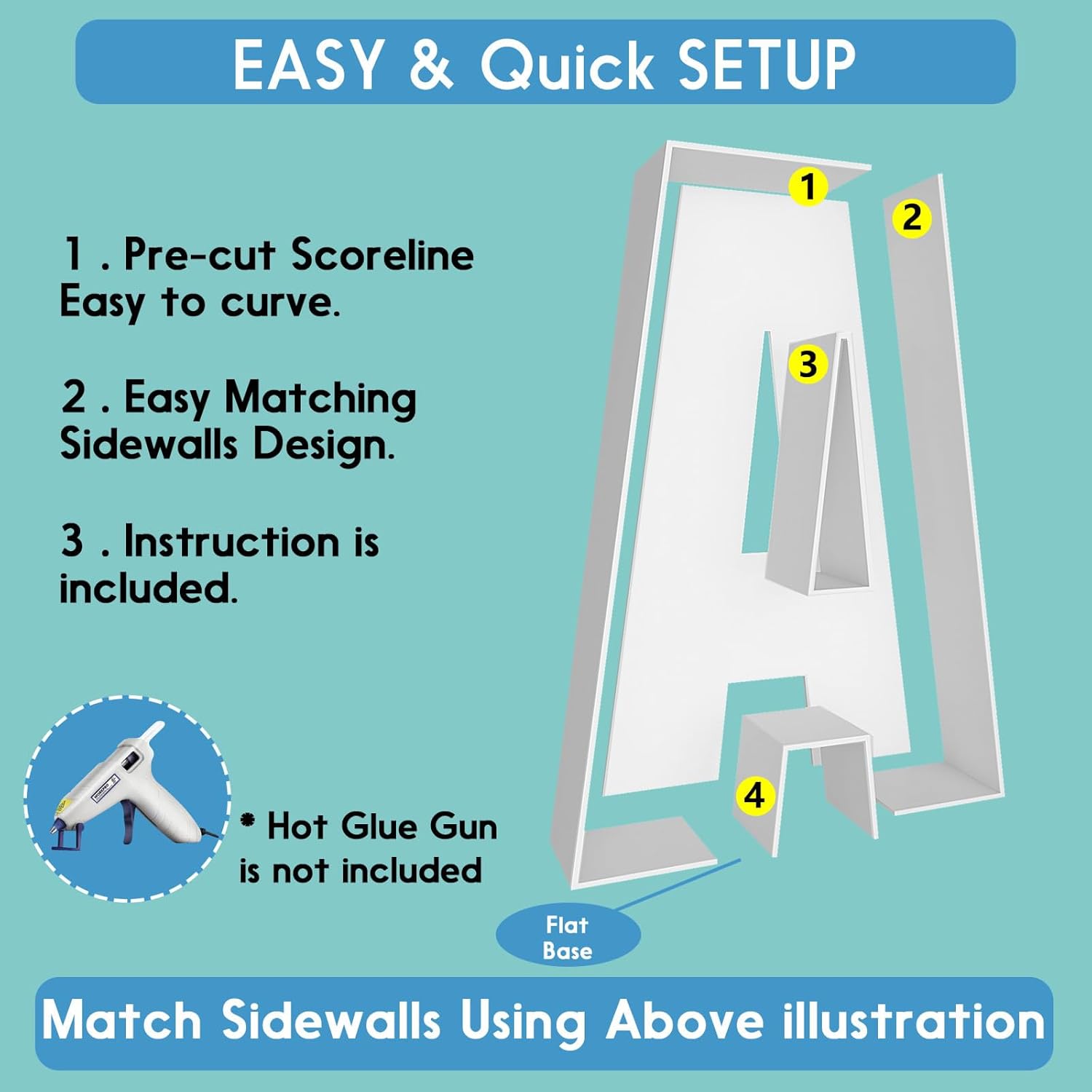 JW Passion 3FT Tall Mosaic Balloon Frame DIY Kit