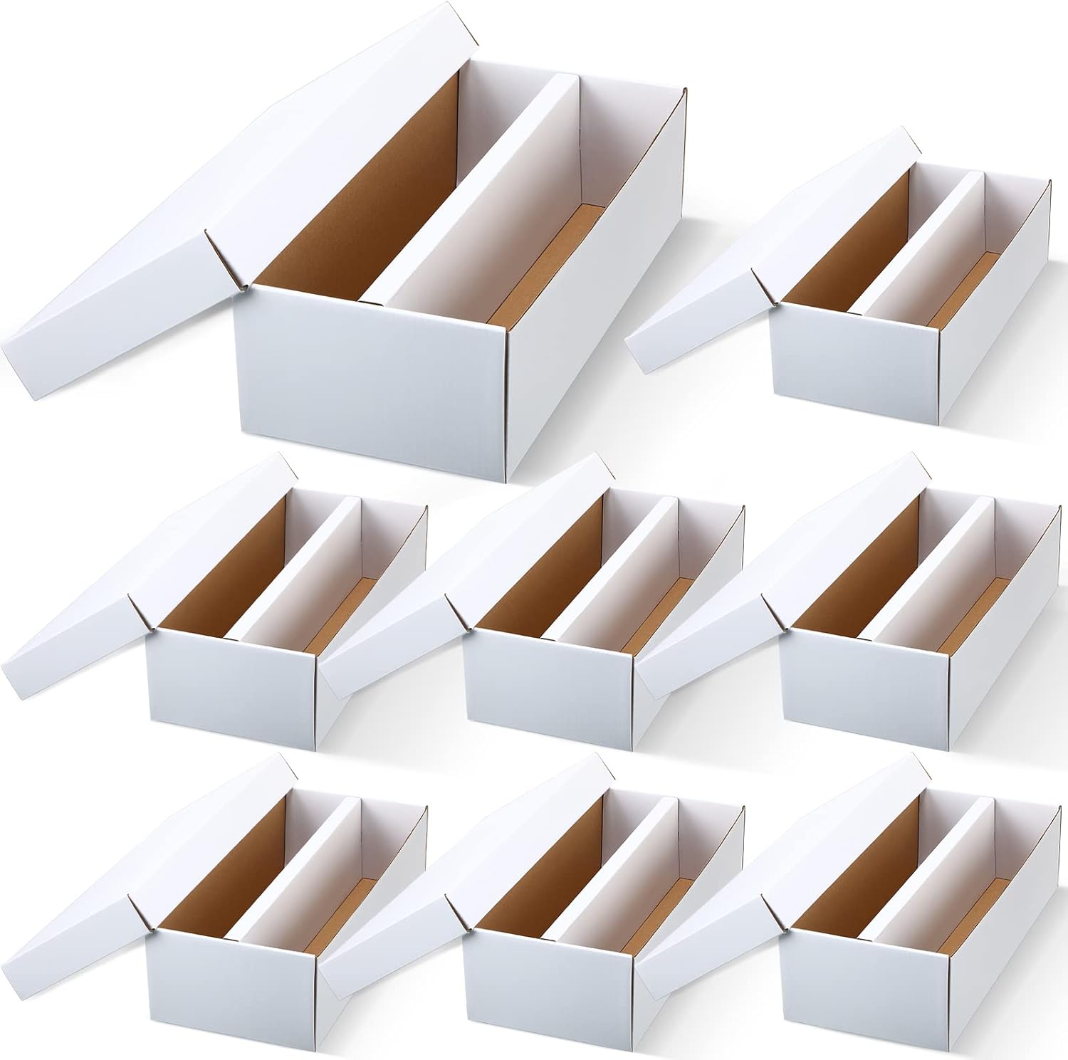 Yahenda 8 Pack Trading Card Storage Boxes