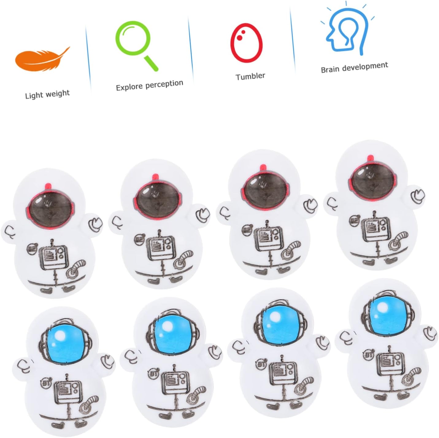 Ciieeo 30pcs Wobbling Tumbler Toys for Kids Birthday Decor