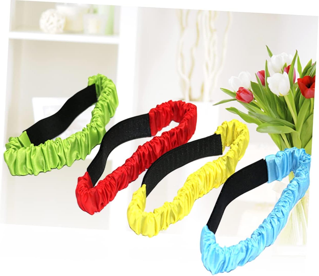 Toyvian 24pcs Legged Race Game Straps for Boys Girls