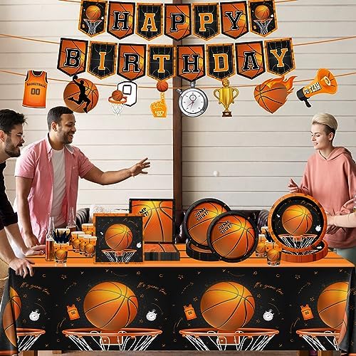 142Pcs Basketball Party Decorations Set