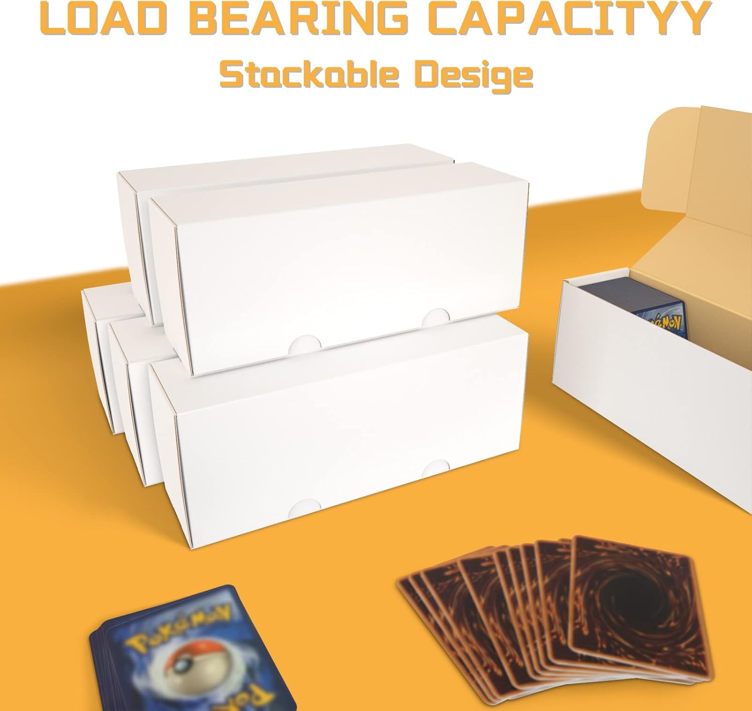 6-Pack Card Storage Box for Trading Cards