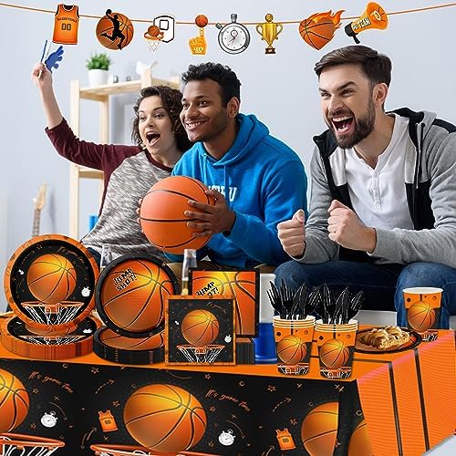 142Pcs Basketball Party Decorations Set