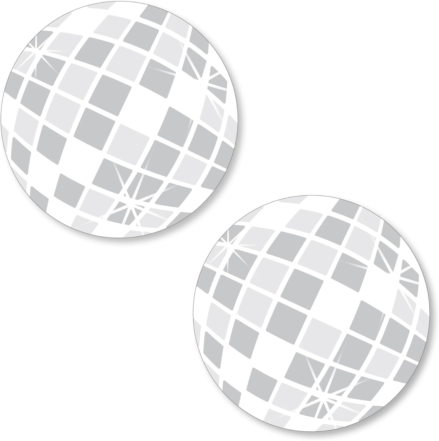 Big Dot of Happiness Disco Ball Cut Outs - 24 Count