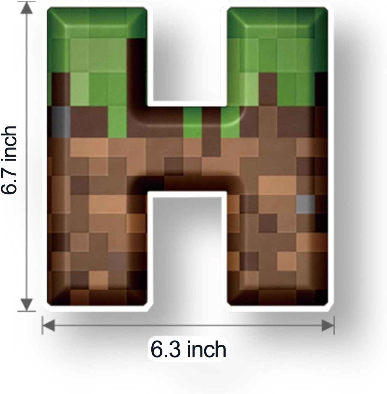 Pixel Birthday Decorations Happy Birthday Banner Mining Theme Party Supplies
