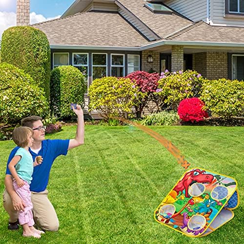2-in-1 Bean Bag Toss Game for Kids