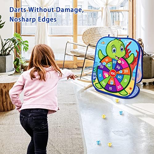 Animal Bean Bag Toss Game Set Outdoor Family Party Toy