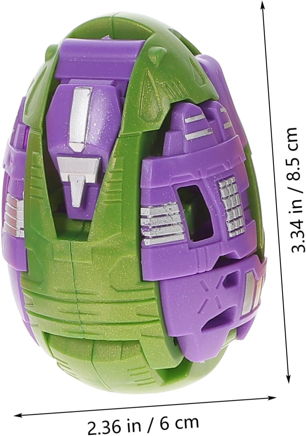 6Pcs Dinosaur Deformation Egg Fun Transforming Models for Educational Play
