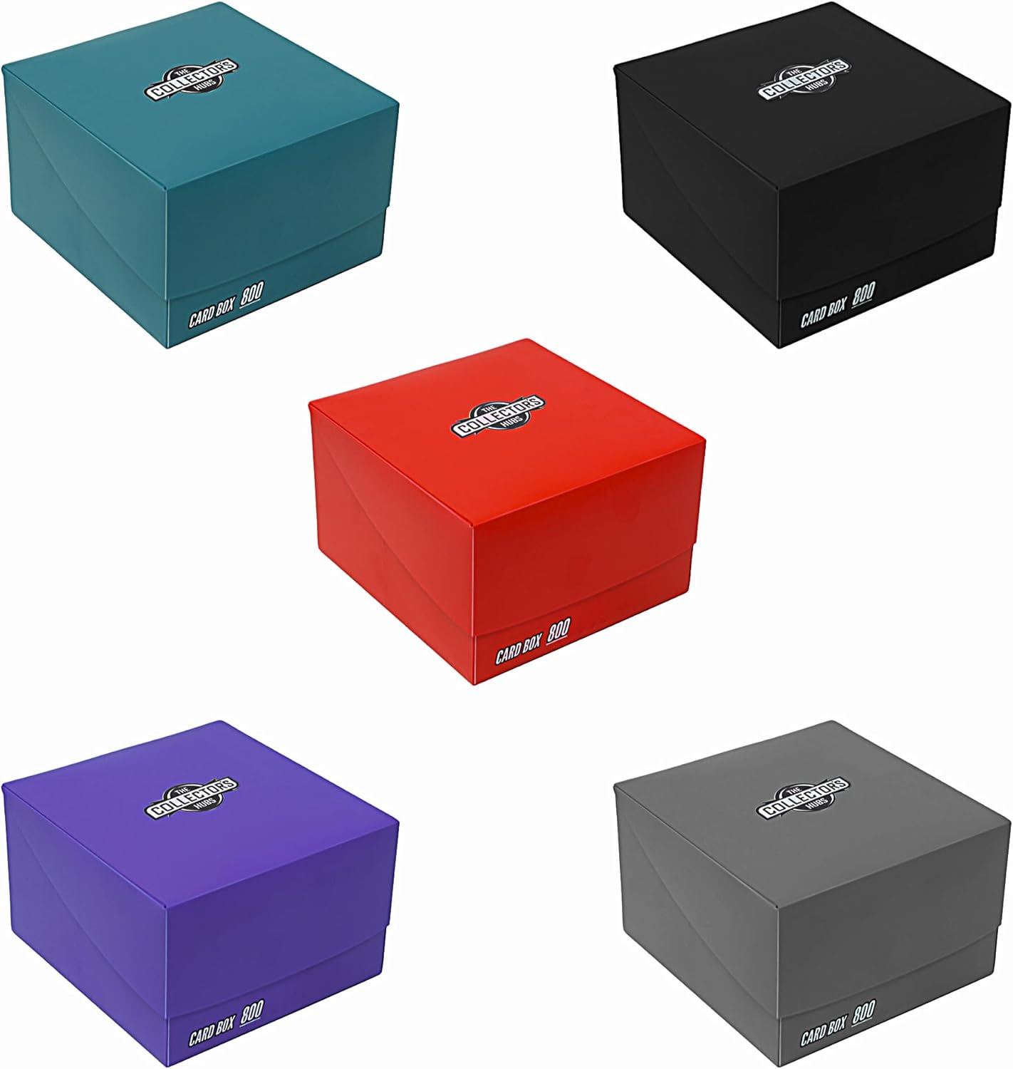 Collectors Hubs Trading Card Storage Box 800 - Black