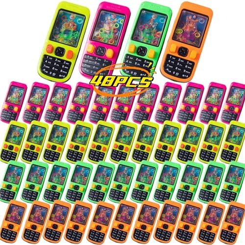 48 Pcs Handheld Water Ring Games Party Favors